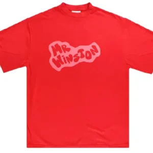 Mr Winston Co. Lounge Tee – Cherry Red