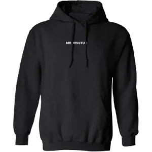 Mr Winston Merch Logo Hoodie – Black