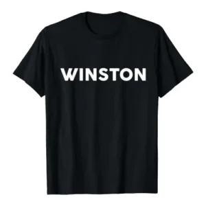 Mr Winston T Shirt – Black